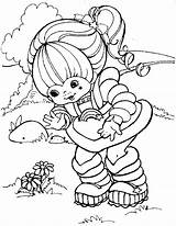 Coloring Rainbow Brite Pages Printable Color Bright Book Sheets Sheet Kids Cartoon sketch template