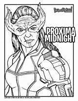 Midnight Proxima War sketch template