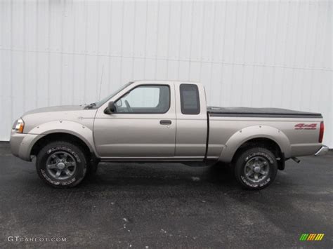 sand dune metallic  nissan frontier xe  king cab  exterior