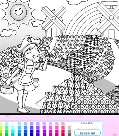 coloring games   girls coloring pages  print