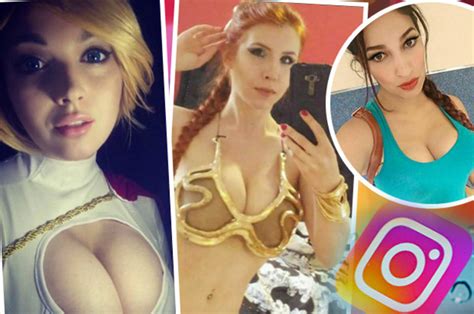 ‘cosplay girls of instagram superbabes bare all in raunchy outfits daily star