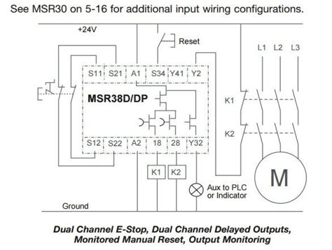 msr ddp safety relay circuit circuit design eng tips