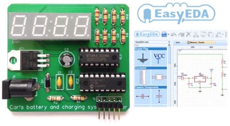 easyeda   cloud based tool  schematic capture pcb layout  circuit simulation
