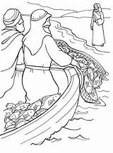 Fisherman Apostles sketch template