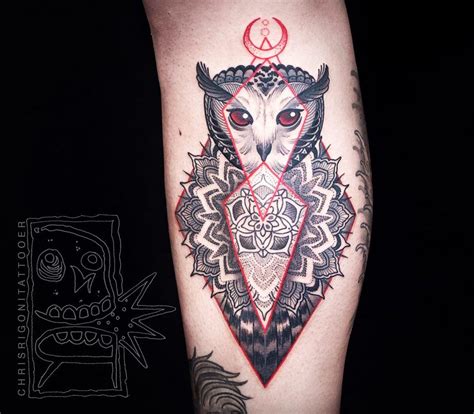 owl  mandala tattoo  chris rigoni photo