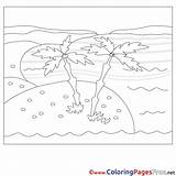 Sea Island Colouring Printable Kids Coloring Pages Sheet Title sketch template