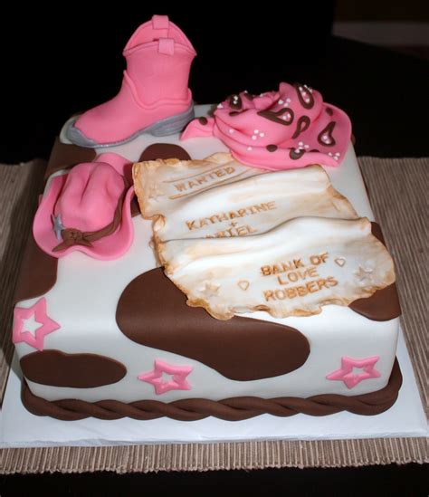 Creative Cakes By Lynn Cowgirl Bridal Shower Cake