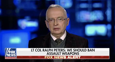 ralph peters fox news contributor quits  trump administration coverage cbs news
