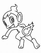 Coloring Pages Pokemon Chimchar Chespin Diamond Exclusive Idea Color Minecart Getcolorings Printable Pokem Getdrawings Popular Comments sketch template
