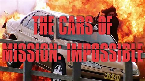cool cars  mission impossible franchise
