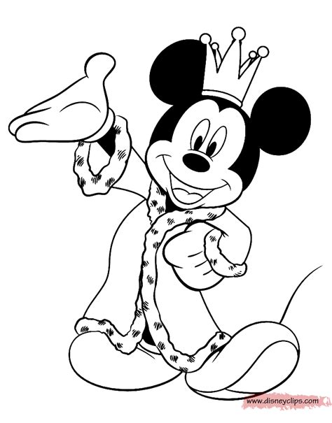 mickey printable coloring pages