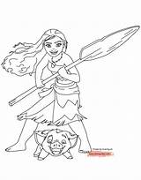 Moana Pua Disneyclips Princess Disneys Wecoloringpage Entitlementtrap sketch template