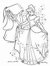 Cinderella Coloring Pages Kids Printable sketch template