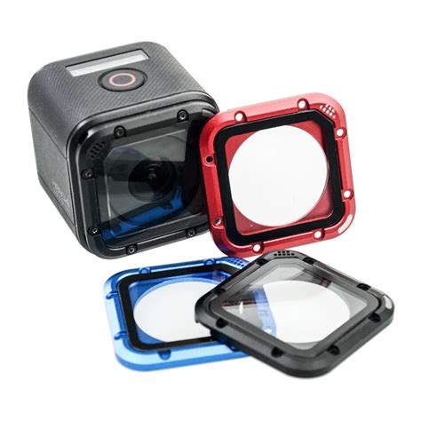 gopro hero  session accessories aluminum alloy lens case glass lenses  sports camcorder