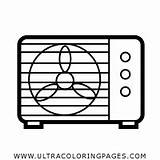 Aire Ventilador Acondicionado Ultracoloringpages sketch template