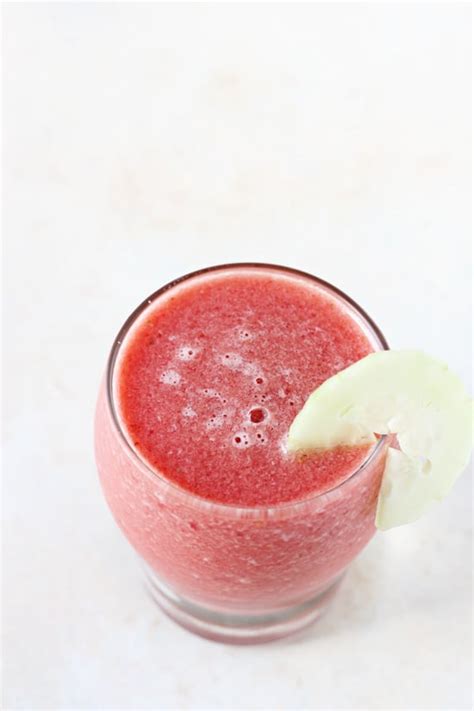 watermelon berry smoothie cook nourish bliss