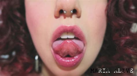 maria alive pov tongue fetish preview ♥ ♡ ♥ thumbzilla