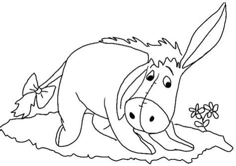 picture  eeyore coloring pages eeyore coloring pages