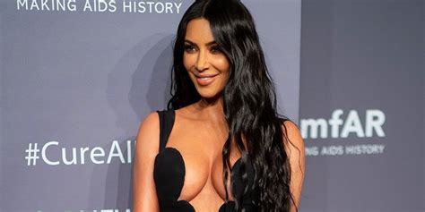 kim kardashian showed off the most amount of cleavage in a