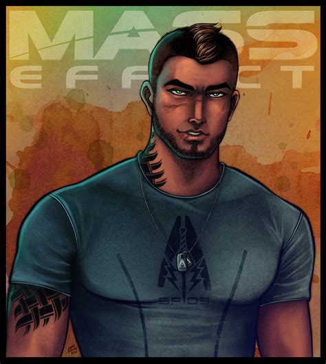 Mass Effect James Vega By Lux Rocha On Deviantart