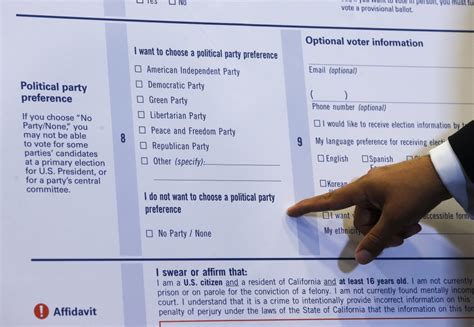 california updates voter registration card  reduce errors  kpcc