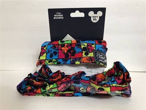 Disney Parks Authentic Original Mickey Mouse Boxer Shorts Men’s Size X