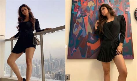 Mouni Roy Turns Heads In A Hot And Sexy Little Black Dress Pictures