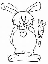 Conejo Zanahoria Lapin Conejos Coloriages Dibujospedia Easter Infantil Bunnies Colorier sketch template