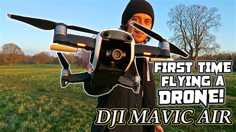time flying  drone dji mavic air youtube