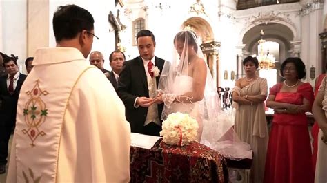 philippine wedding video ceremony youtube