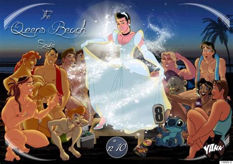 Disney Princes Reimagined As Queer By Artist Yann X Nsfw Huffpost