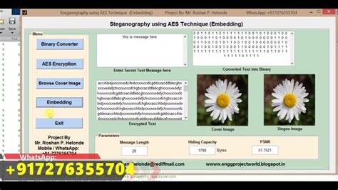 Steganography Using Aes Encryption Matlab Project Source