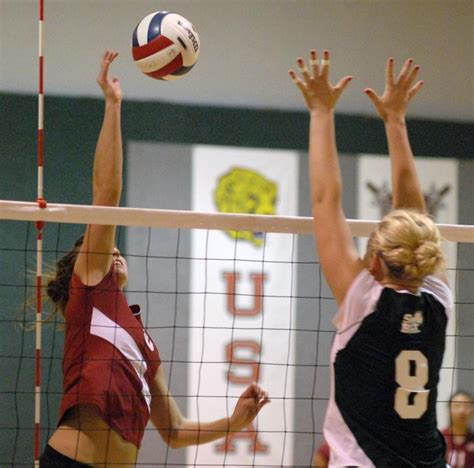 [two girls playing volleyball] the portal to texas history