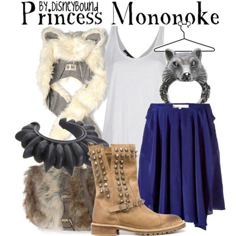 Princess Mononoke Casual Cosplay Fandom Fashion