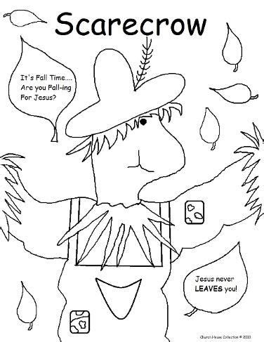 fall coloring page  sunday school sunday school coloring pages halloween sunday school