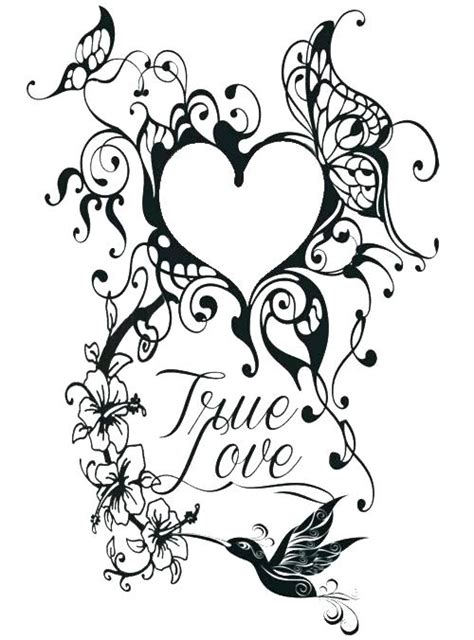 printable tattoo coloring pages  getcoloringscom