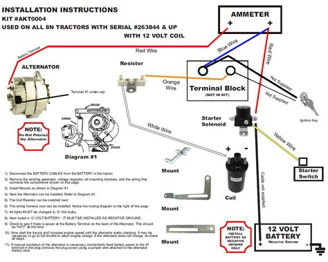 ford  side distributor  wiring diagram