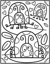 Ladybug Pond Mandala Malvorlagen Cuquis Fromthepond sketch template