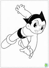 Boy Astro Coloring Dinokids Boys Astroboy Close Choose Board sketch template