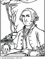 Coloring Pages Washington George Printable Presidents Revolutionary War President Obama Michelle Coloring4free Lewis Clark Educational 1816 Color Sheet Getcolorings Rocks sketch template