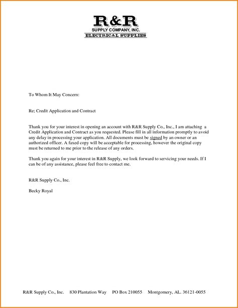 write     concern letter template