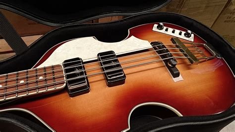 hofner hct  cavern spec violin bass sunburst hard case ubicaciondepersonascdmxgobmx