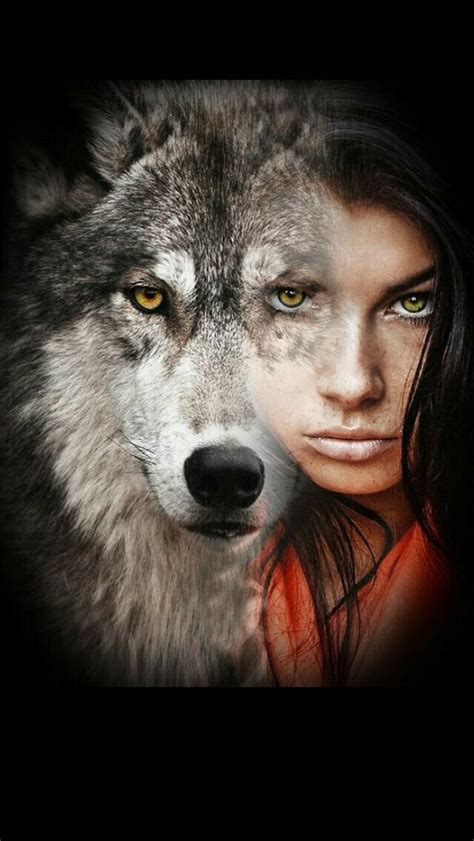 Wolf Girl United Wolf Spirit Wolf Totem Wolf Girl