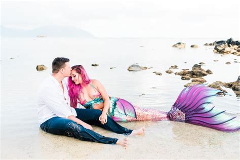 a couple s sexy mermaid themed photo shoot popsugar love and sex photo 74