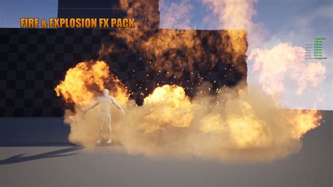 Fire And Explosion Fx Pack In Visual Effects Ue Marketplace