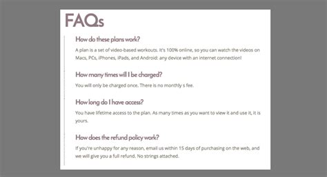 faq pages  practices  examples design  content ideas