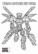 Bionicle Colorare Disegni Nexo Pointbrick Technic Malvorlagen Tahu Hawkeyes Jodie Edder Danieguto sketch template