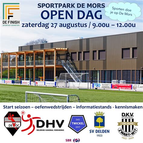 open dag sportverengingen sportpark de mors hofactief