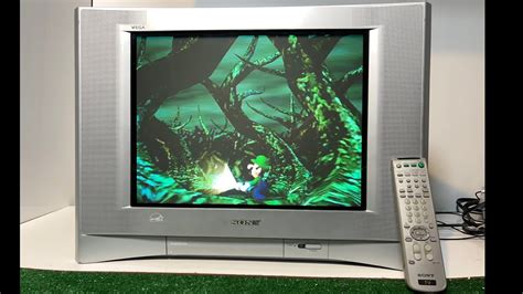Sony Trinitron Wega Kv 20fs120 20 Retro Gaming Crt Tv Remote 2004