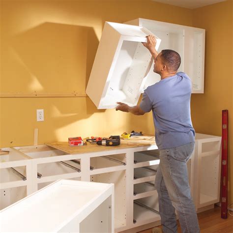 tips  tricks  installing kitchen cabinets